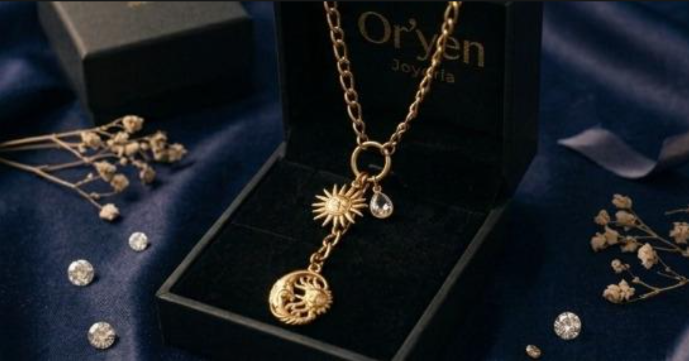 Collar Eslabón Solsticio Plata Fina 950 - Or'yen Joyería